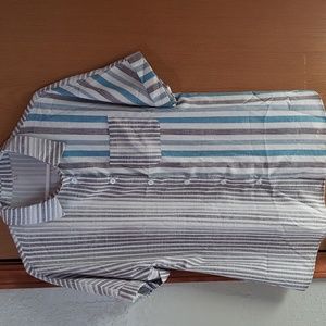 Women's Button Down Blouse Size L